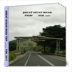 Great Ocean Road Trip - 8x8 Photo Book (39 pages)