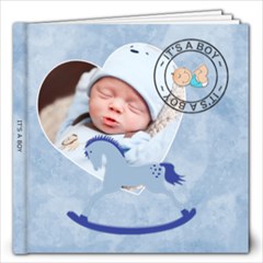 Its A Boy 12x12 60 Page Photo Book - 12x12 Photo Book (60 pages)