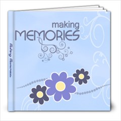 Serenity Blue 8x8 Photo Book - 8x8 Photo Book (20 pages)
