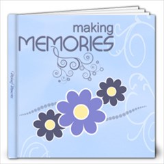 Serenity Blue 12x12 Photo Book - 12x12 Photo Book (20 pages)