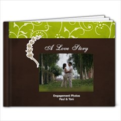 11 x 8.5 (20 pages): Simple Engagement/Wedding Photobook Template - 11 x 8.5 Photo Book(20 pages)