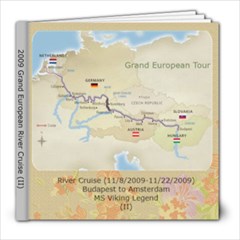 River Cruise - Book II - 8x8 Photo Book (60 pages)