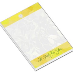 a note for you lg memo pad - Large Memo Pads