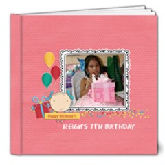 8x8 DELUXE: Happy Birthday - Girl - 8x8 Deluxe Photo Book (20 pages)