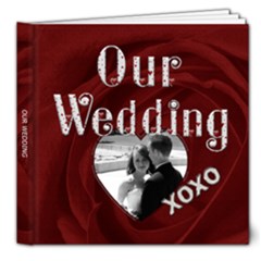 Our Wedding 8x8 DELUXE 20 Page Photo Book - 8x8 Deluxe Photo Book (20 pages)