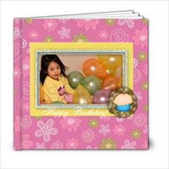 birthday girl 6x6 20 pgs - 6x6 Photo Book (20 pages)