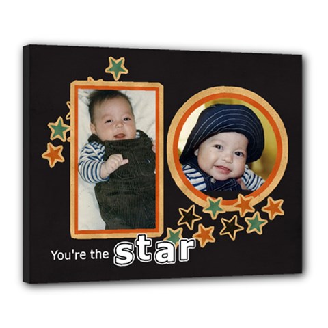 Canvas 20  x 16  (Stretched): You re the Star