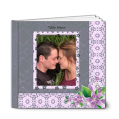 Delightful shades of Violet Deluxe 6x6 (20 page) Book - 6x6 Deluxe Photo Book (20 pages)