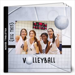 12x12 Volleyball Photo Book - 12x12 Photo Book (20 pages)