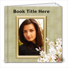 Floral Elegance 8x8 (20 page) book - 8x8 Photo Book (20 pages)
