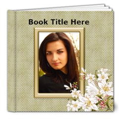Floral Elegance Deluxe 8x8 (20 page) book - 8x8 Deluxe Photo Book (20 pages)