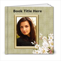 Floral Elegance 6x6 (20 page) book - 6x6 Photo Book (20 pages)