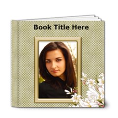 Floral Elegance Deluxe 6x6 (20 page) book - 6x6 Deluxe Photo Book (20 pages)