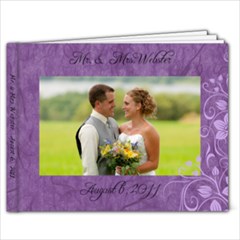 OUR wedding book - 9x7 Photo Book (20 pages)