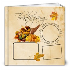 Thanksgiving Sample Book 8x8 20 pg - 8x8 Photo Book (20 pages)
