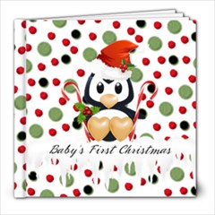 Penguin Cover Christmas Book - 8x8 Photo Book (39 pages)