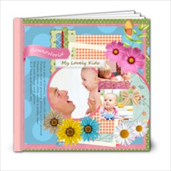 Flower kids  - 6x6 Photo Book (20 pages)