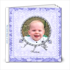 A Little Book of Love in Blue - 6x6 Photo Book (20 pages)