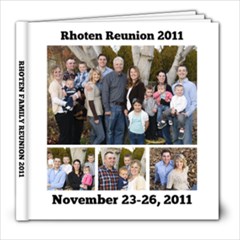Rhoten Reunion 30 pg - 8x8 Photo Book (30 pages)