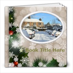 Winter Snowflake 8x8 book (39 pages) - 8x8 Photo Book (39 pages)