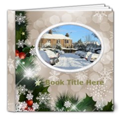 Winter Snowflake 8x8 Deluxe Book (20 pages) - 8x8 Deluxe Photo Book (20 pages)