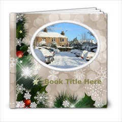 Winter Snowflake 6x6 book (20 pages) - 6x6 Photo Book (20 pages)