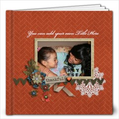 12x12 (20 pages) : Thankful Hearts - 12x12 Photo Book (20 pages)