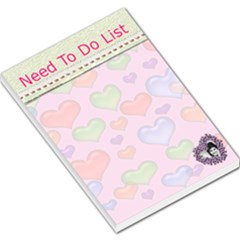 Heart need to do Large Memo pad - Large Memo Pads