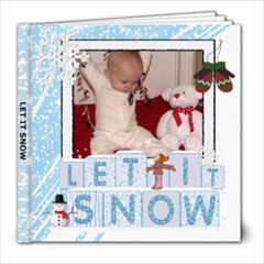 Let It Snow 8x8 60 Page Photo Book - 8x8 Photo Book (60 pages)