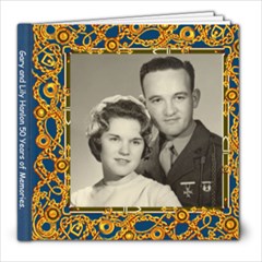 50th Wedding Anniversary - 8x8 Photo Book (20 pages)