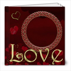 The Red Heart Book - 8x8 Photo Book (20 pages)