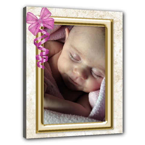 Our girl 20x16 stretched canvas - Canvas 20  x 16  (Stretched)