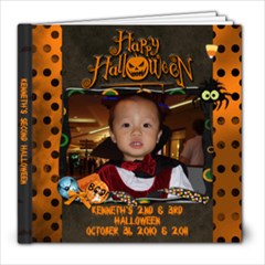 Kenneth s Second Halloween - 8x8 Photo Book (20 pages)