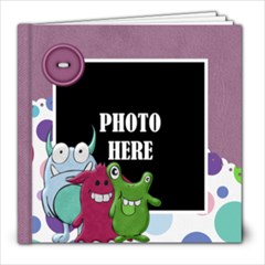 Monster Party 8x8 Book - 8x8 Photo Book (20 pages)