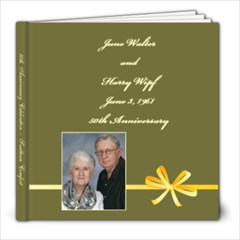 June & Harry s 50th Anniversary - 8x8 Photo Book (20 pages)