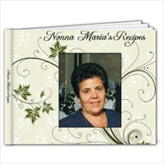 nonna maria recipes - 9x7 Photo Book (20 pages)