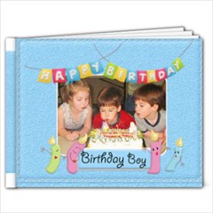 Happy Birthday Boy 9x7 Photo Book - 9x7 Photo Book (20 pages)