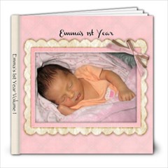Emma 1st Year Volume I - 8x8 Photo Book (39 pages)
