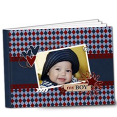 9 x 7 (DELUXE) - My Boy - 9x7 Deluxe Photo Book (20 pages)