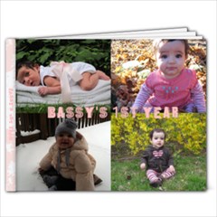 bassy s first year - 9x7 Photo Book (20 pages)
