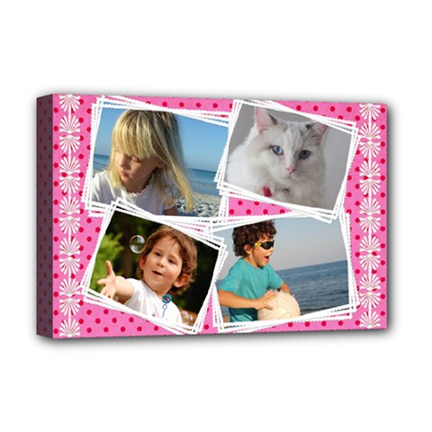 My Friends Deluxe 18x12 Stretched Canvas - Deluxe Canvas 18  x 12  (Stretched)