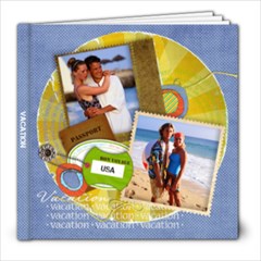 8x8 Photo book (30 pages) Family Vacation/Travel
