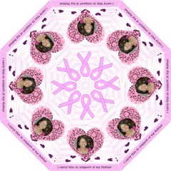Breast Cancer Umbrella - Folding Umbrella