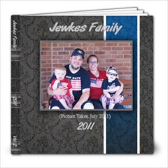 Jewkes Family 2011 vol.2 - 8x8 Photo Book (20 pages)