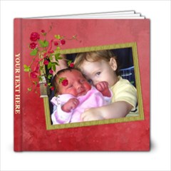 Shabby Rose - 6x6 Photo Book (20pgs) - 6x6 Photo Book (20 pages)