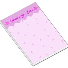 Cherry Background Large memo pad - Large Memo Pads