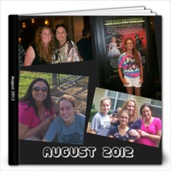 August Vacation 2012 - 12x12 Photo Book (20 pages)