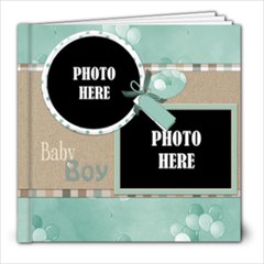 Watch Me Grow Boy- 8x8 Book - 8x8 Photo Book (20 pages)