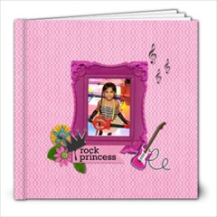 8x8 (20 pages): My Rock Princess - 8x8 Photo Book (20 pages)