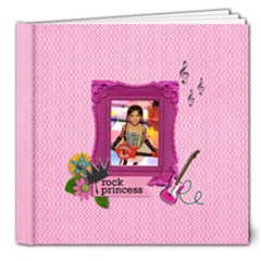 8x8 (DELUXE): My Rock Princess - 8x8 Deluxe Photo Book (20 pages)